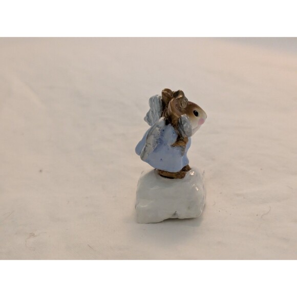 Wee Forest Folk M-148 Tooth Fairy - Blue (RETIRED) - Picture 2 of 7